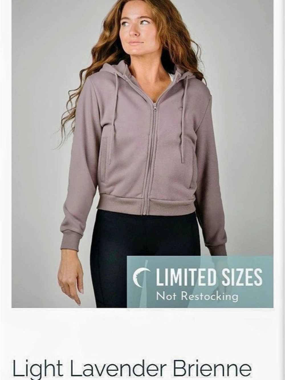 Zyia Light Lavender Brienne jacket